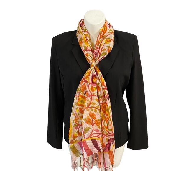 Charter Club Blazer Womens 16 Black Basic Capsule Minimalist Work Office Jacket - Picture 12 of 16